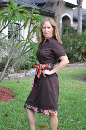 shirt dress makeover