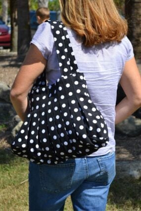 polkadot handbag