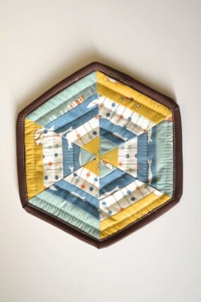 Quilted potholder