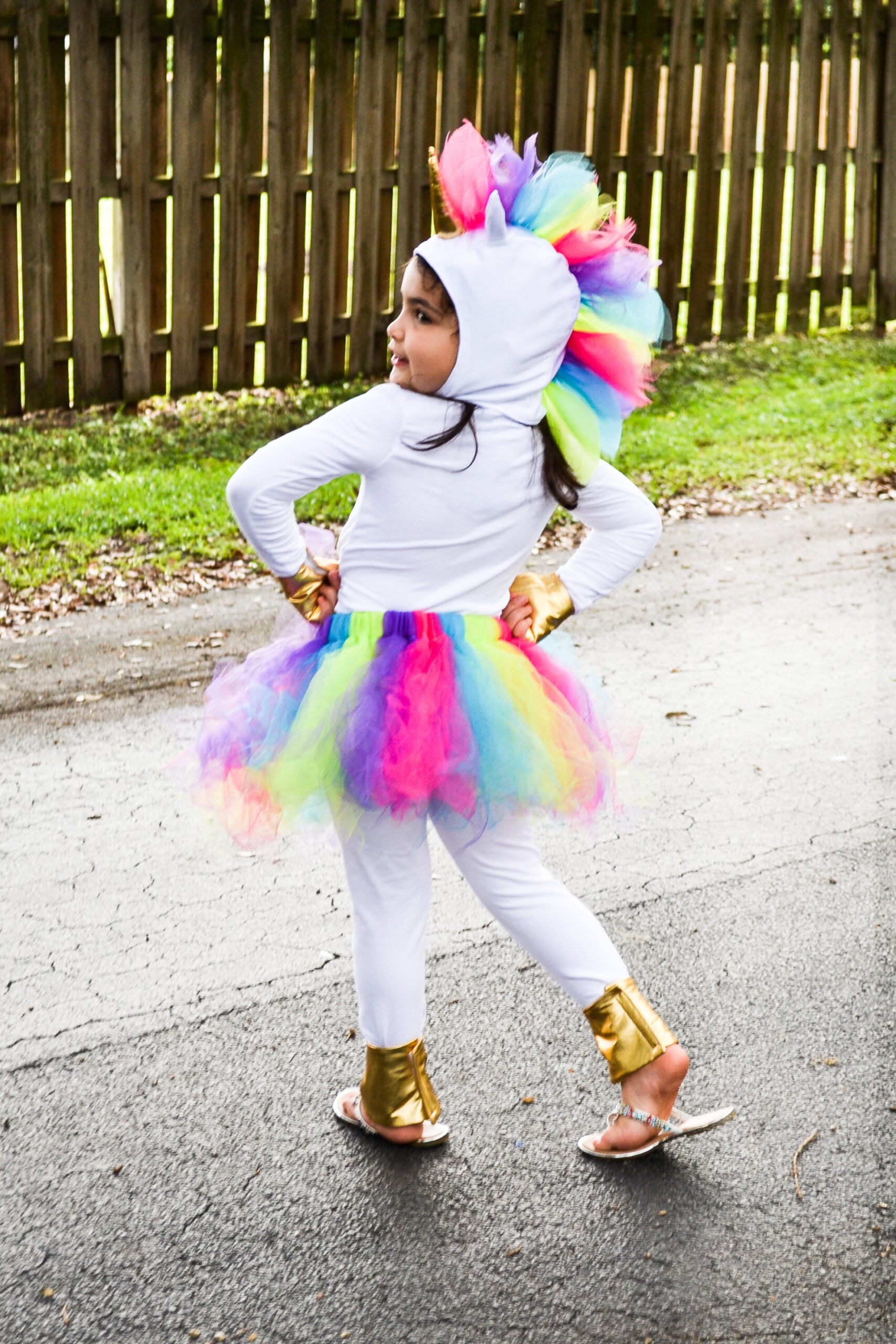 DIY Rainbow Unicorn Costume PDF Pattern Available Now! - Blue Susan Makes
