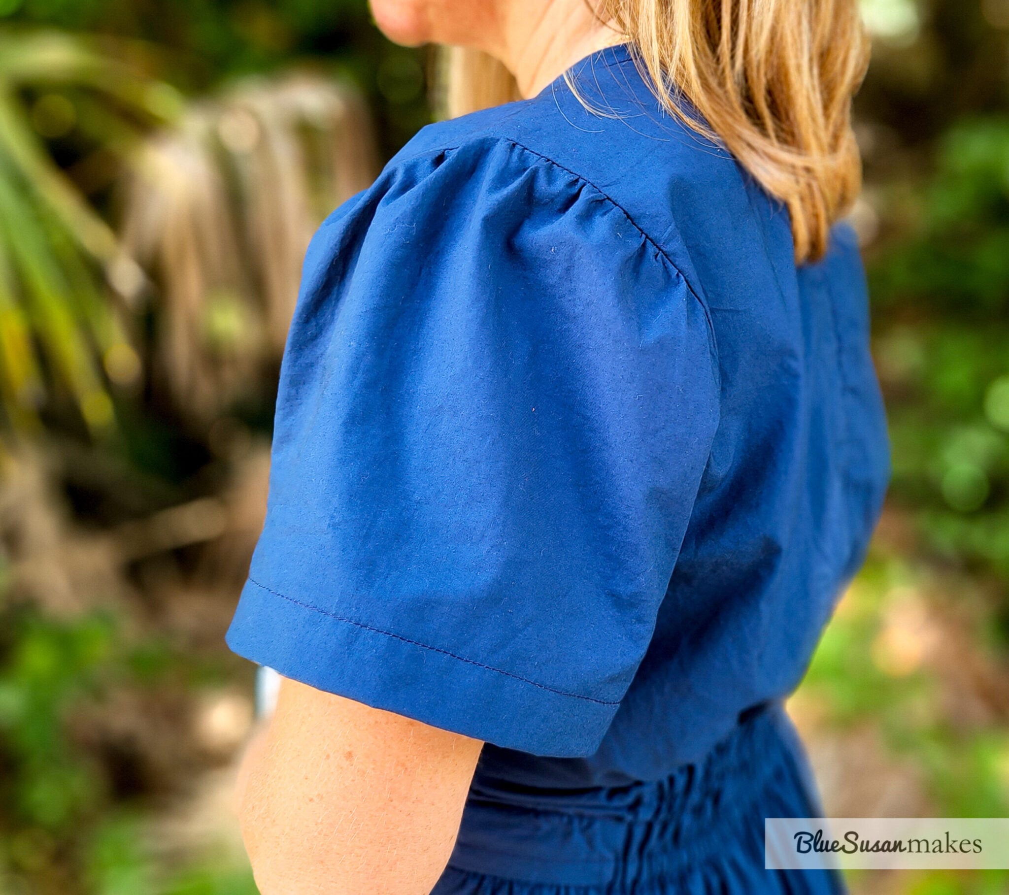 Knockoff Anthropologie Somerset Dress Tutorial - Blue Susan Makes