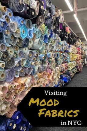 Visiting Mood Fabrics