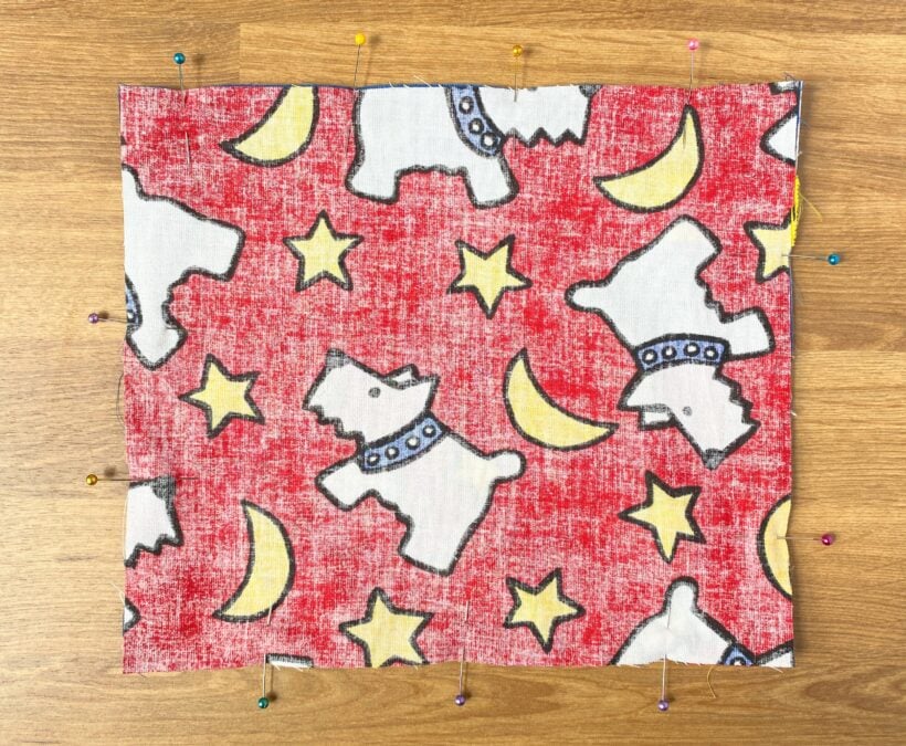 pin the exterior to the interior