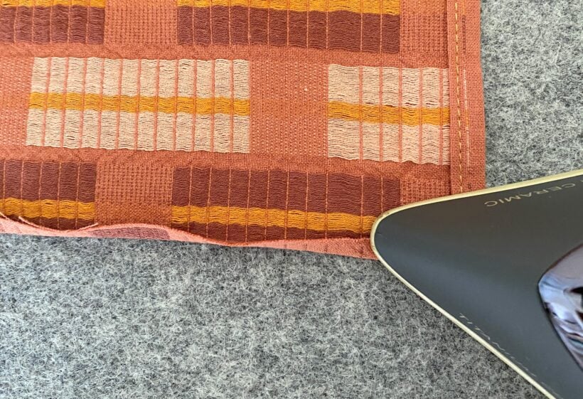 hem the Dishtowel or Cloth Napkin