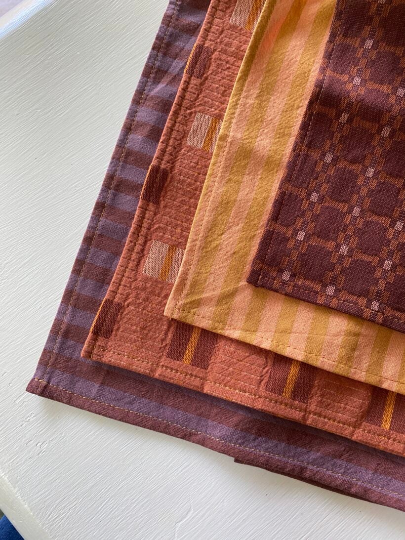 Easy DIY Dishtowels and Cloth Napkins