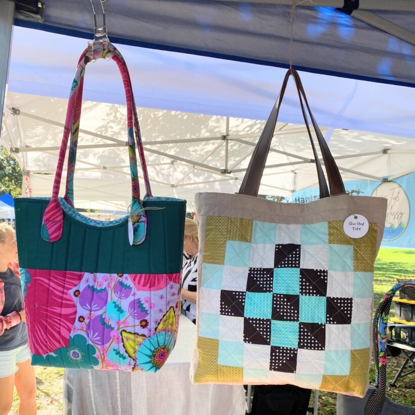handbags with price tags